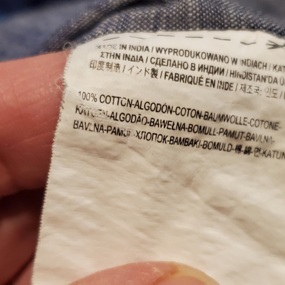 Vans cotton button down shirt - Picture 10 of 10